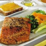 Gegrillter Lachs mit Mango