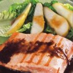 Lachs in Vinaigrette mit Birnen